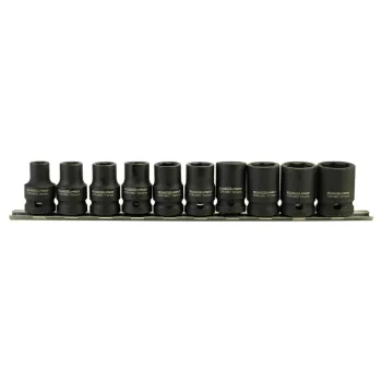   BORMANN Pro set chei tubulare 1/2", 10 piese 8-21 mm (BHT7703)