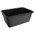 BORMANN LADĂ DE MORTAR 80L, PĂTRATĂ, 78x55,5x30,3cm, CU RIGLĂ, NEGRU (BHT7978)