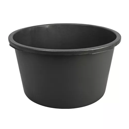 BORMANN LADĂ ROTUNDĂ MORTAR 40 LITRI, MARCATĂ, NEGRU (BHT7980)
