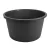 BORMANN LADĂ ROTUNDĂ MORTAR 40 LITRI, MARCATĂ, NEGRU (BHT7980)