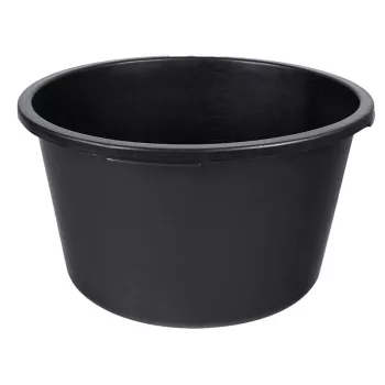   BORMANN VAS ROTUND MORTAR 65 LITRI, CU RIGLĂ, NEGRU (BHT7982)
