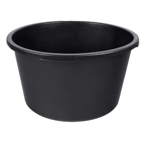 BORMANN VAS ROTUND MORTAR 65 LITRI, CU RIGLĂ, NEGRU (BHT7982)