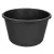 BORMANN VAS ROTUND MORTAR 90 LITRI, CU RIGLĂ, NEGRU (BHT7984)