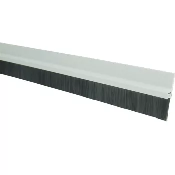   BORMANN bandă autoadezivă pentru ușă, alb, cu lamelă de cauciuc flexibilă, 1m (BHT8500)