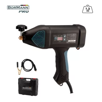   BORMANN Aparat de sudură portabil invertor 140A 1,6-3,2 mm, display digital (BIW1110)