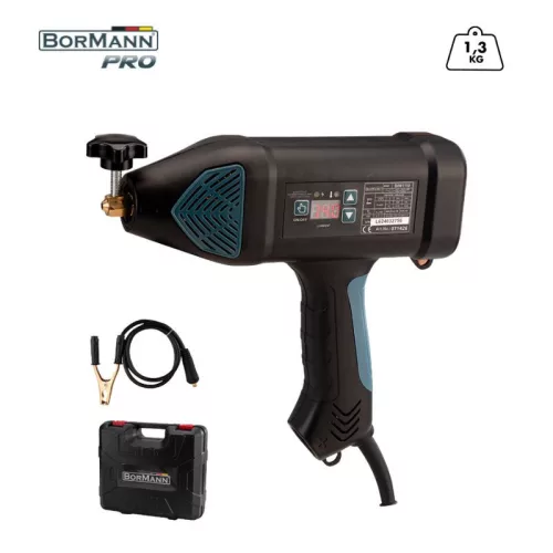 BORMANN Aparat de sudură portabil invertor 140A 1,6-3,2 mm, display digital (BIW1110)