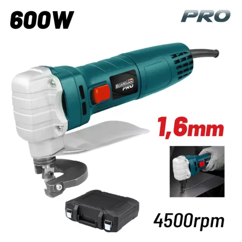 BORMANN Pro foarfecă electrică pentru tablă 600 W, max. tăiere 1,6 mm, BMC (BMC5010)