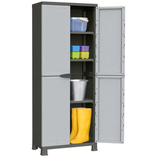 BORMANN Dulap din plastic cu 3 polițe (BPC6000)