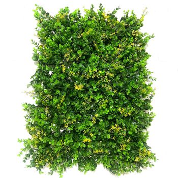   BORMANN panou decorativ compozit cu frunze „verde și flori galbene” 60x40cm (BPN1208)