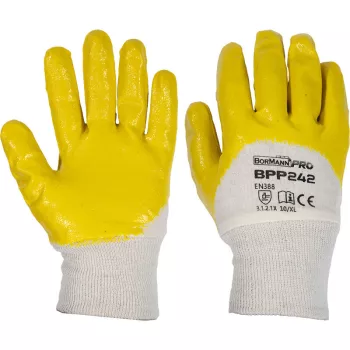 BORMANN Pro MĂNUȘI BUMBAC NITRIL 10"/XL (BPP242)