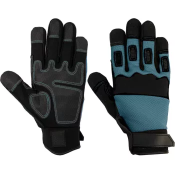   BORMANN Pro MĂNUȘI DIN PIELE SINTETICĂ, ÎNTĂRITE CU CUSĂTURI ȘI VELCRO (BPP2474)