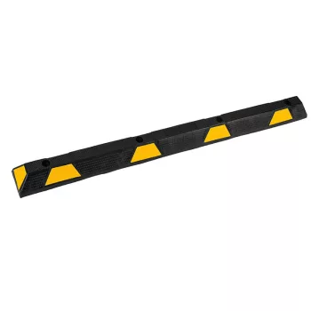   BORMANN Pro Opritor de parcare din cauciuc 183 cm, cu benzi reflectorizante (BPP2489)