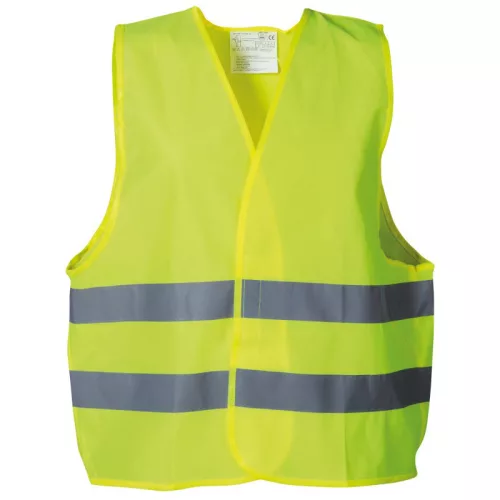 BORMANN Vestă de siguranță XXL, galbenă, 120g, 2x5cm benzi reflectorizante (BPP7202)