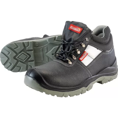 BORMANN Lite Bocanc de protecție ALASKA S3 PIELE NEAGRĂ Mărimea 42 (BPP8009)