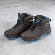 BORMANN Pro bocanci de protecție O1, Negri, Piele Nubuc, MADERA mărime 41 (BPP8233)