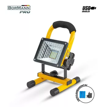 BORMANN LAMPĂ DE LUCRU REÎNCĂRCABILĂ 30W (BPR5000)