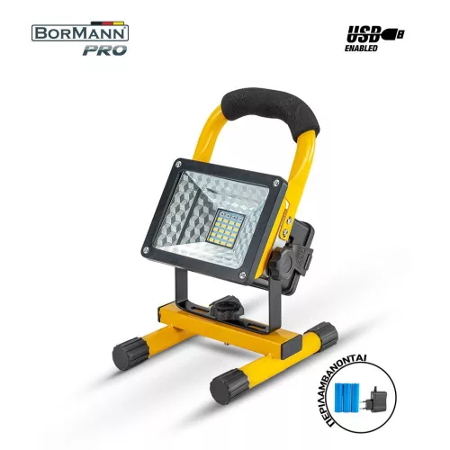 BORMANN LAMPĂ DE LUCRU REÎNCĂRCABILĂ 30W (BPR5000)