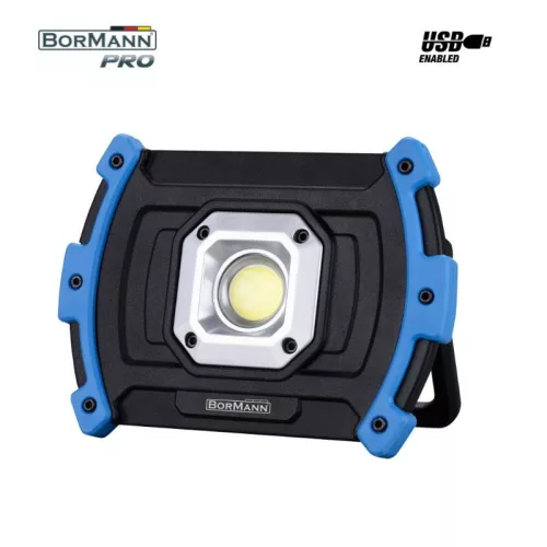 BORMANN LAMPĂ DE LUCRU LED CU ACUMULATOR, 1000Lm, IMPERMEABILĂ (BPR5050)
