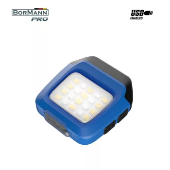   BORMANN Pro LAMPĂ CU ACUMULATOR, PRINDERE PE ȘAPCĂ 200Lm (BPR6034)