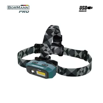 BORMANN Pro LAMPĂ FRONTALĂ LED CU ACUMULATOR (BPR6065)