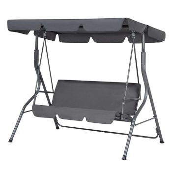   BORMANN banc cu balansoar 3 persoane, cadru metalic, 170x110x153cm, max. 260kg (BSP1050)