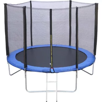   BORMANN ELITE trambulină, diametru 244 cm, cu scară și plasă de protecție, albastru (BSP1086)
