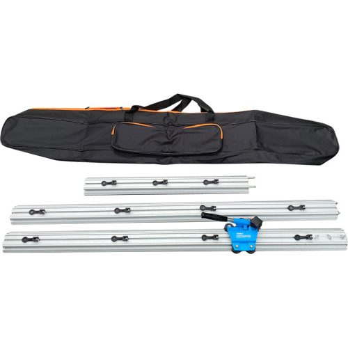 BORMANN Pro Mașină manuală mare de tăiat plăci 3,6m (2x1,5m și 1x0,8m), șine din aluminiu, lungime șină 3,8m (BTC4600)