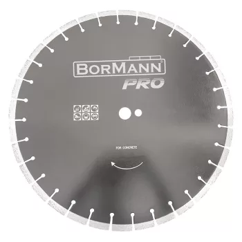   BORMANN Pro Disc diamantat pentru asfalt și beton, pentru mașină cu motor pe benzină, Φ500mm, compatibil BTC5118 (BTC5119)