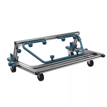   BORMANN Pro Cărucior transport plăci ceramice din aluminiu, pliabil, max. 200kg, suprafață max. 3,2x1,6m (BTC6502)
