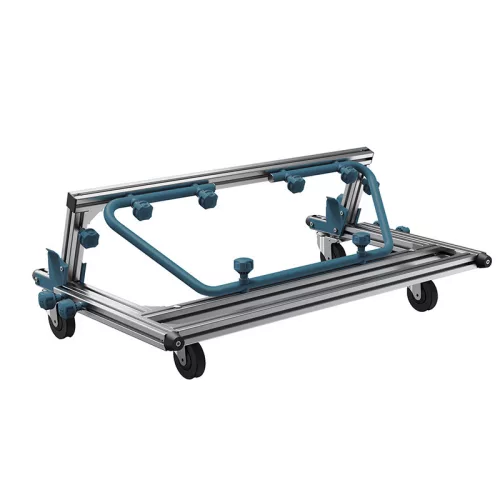 BORMANN Pro Cărucior transport plăci ceramice din aluminiu, pliabil, max. 200kg, suprafață max. 3,2x1,6m (BTC6502)