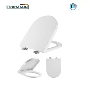   BORMANN scaun WC "GEMINI" anti-condens, 465x360mm (BTW1010)