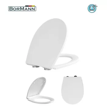   BORMANN scaun WC "LIBRA" anti-condens, 435x350mm (BTW1040)
