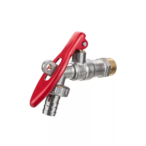 BORMANN robinet exterior din cupru 1/2"x3/4" cu lacăt (BTW3600)