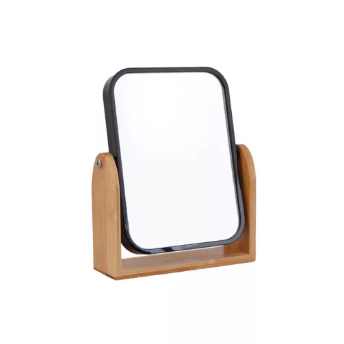 BORMANN oglindă cosmetică bambus-negru 16,5x5x20cm (BTW9057)