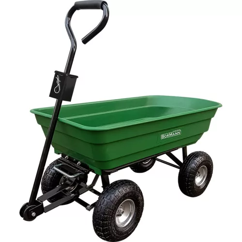 BORMANN roabă grădină (căruț transport) 125L, 400Kg, 119,5x59x61 cm (BWB3625)