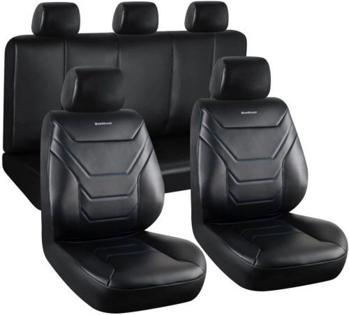 BORMANN Lite set 11 huse scaune, piele, negru (BWC3500)