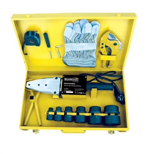 BORMANN Lite aparat de sudură pentru țevi 1500 W, 20-63 mm (BWM3063)