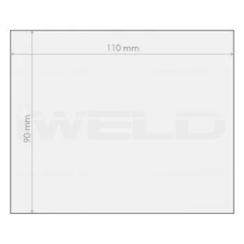 IWELD 90x110mm de protecție din sticlă (C10000021)