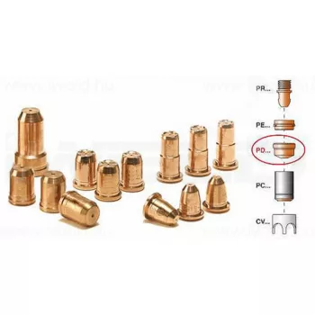 IWELD Plasma tăiere duză S30 / 45/54 1.0mm (C119PD102)