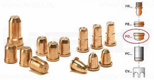 IWELD Plasma tăiere duză S30 / 45/54 1.0mm (C119PD102)