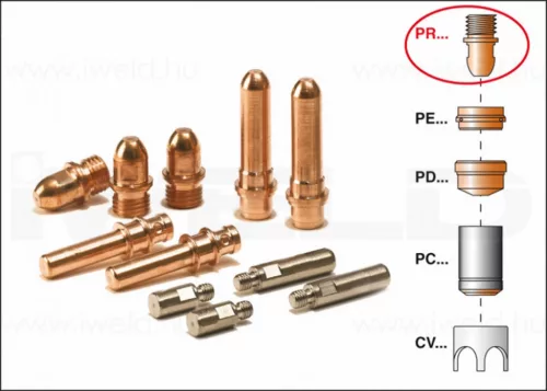 IWELD tăietor cu plasmă S30 / 45/54 electrod (C119PR105)