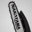 NAKAYAMA mini drujbă cu acumulator 21V, fără perii, ghid lanț 15cm, 825gr, lanț 1/4" 1,1mm, 37 ochiuri, 2x2Ah Li-Ion (EC1050)