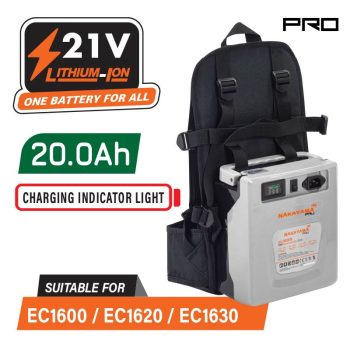   NAKAYAMA PRO ACUMULATOR 21V, 20Ah PENTRU EC1600, EC1620, EC1630 (EC1608)