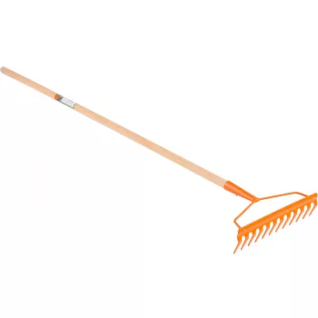 FLO Greblă cu mâner din lemn 12 dinți 142cm (35757)