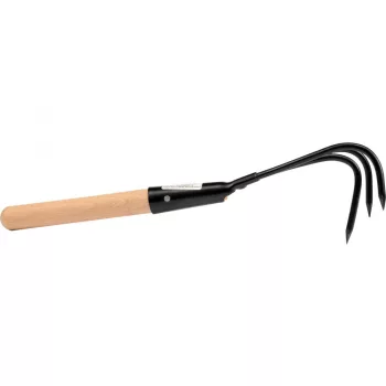   FLO Cultivator manual tip gheară, cu mâner din lemn 330 mm (35767)