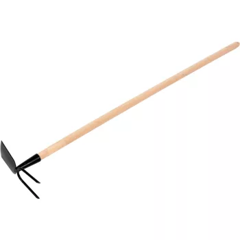 FLO Sapă mică tip cultivator cu mâner din lemn (35792)