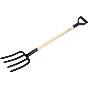 FLO furcă de grădină cu mâner din lemn 122 cm (35865)