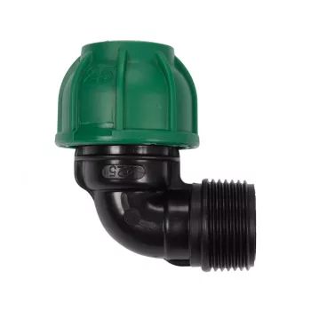 FLO Adaptor PE 90° 25x1'' ET (88870)