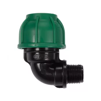 FLO Adaptor PE 90° 25x1/2'' ET (88871)