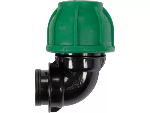 FLO Cot conector PP 90° 25mm x 1/2" (88872)